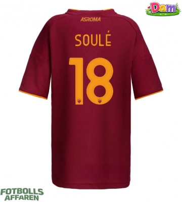 AS Roma Matias Soule #18 Hemmatröja Kvinnor 2025-26 Kortärmad
